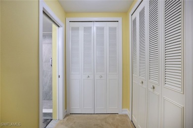 Discover comfort and convenience in this delightful 1st floor 2 on Cypress Lake Country Club in Florida - for sale on GolfHomes.com, golf home, golf lot