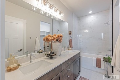 Prepare to be captivated! This brand-new 2025 twin home (2,824 on Sage Lakes Municipal Golf Course in  - for sale on GolfHomes.com, golf home, golf lot