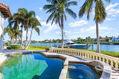 This 8,000-sq.-ft. Mediterranean masterpiece in exclusive on Sailfish Point Golf Club, Inc. in Florida - for sale on GolfHomes.com, golf home, golf lot