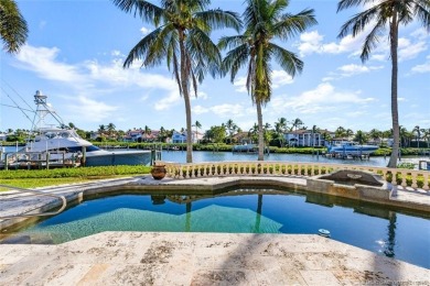 This 8,000-sq.-ft. Mediterranean masterpiece in exclusive on Sailfish Point Golf Club, Inc. in Florida - for sale on GolfHomes.com, golf home, golf lot