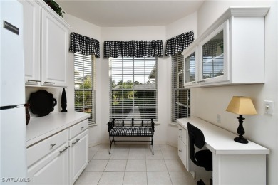 Turnkey twin villa with extended lanai overlooking the golf on Westminster Golf Club in Florida - for sale on GolfHomes.com, golf home, golf lot