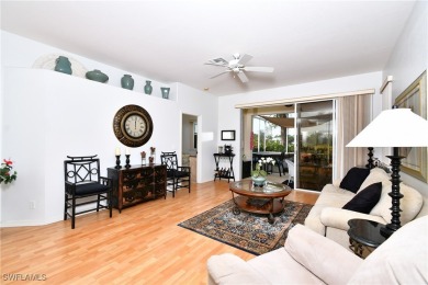 Turnkey twin villa with extended lanai overlooking the golf on Westminster Golf Club in Florida - for sale on GolfHomes.com, golf home, golf lot
