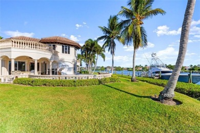 This 8,000-sq.-ft. Mediterranean masterpiece in exclusive on Sailfish Point Golf Club, Inc. in Florida - for sale on GolfHomes.com, golf home, golf lot