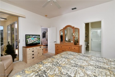 Turnkey twin villa with extended lanai overlooking the golf on Westminster Golf Club in Florida - for sale on GolfHomes.com, golf home, golf lot