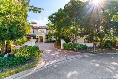 This 8,000-sq.-ft. Mediterranean masterpiece in exclusive on Sailfish Point Golf Club, Inc. in Florida - for sale on GolfHomes.com, golf home, golf lot