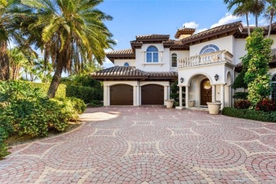 This 8,000-sq.-ft. Mediterranean masterpiece in exclusive on Sailfish Point Golf Club, Inc. in Florida - for sale on GolfHomes.com, golf home, golf lot