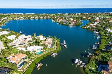 This 8,000-sq.-ft. Mediterranean masterpiece in exclusive on Sailfish Point Golf Club, Inc. in Florida - for sale on GolfHomes.com, golf home, golf lot