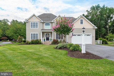 Beautiful coastal home with an elevator and pond views from on Salt Pond Golf Club in Delaware - for sale on GolfHomes.com, golf home, golf lot