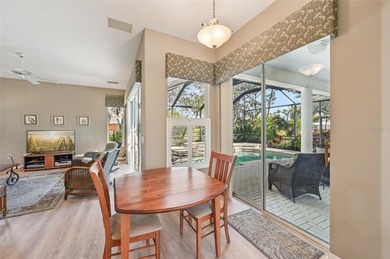 Beautiful, well-maintained three-bedroom, two-bath pool home is on The Venice Golf and Country Club in Florida - for sale on GolfHomes.com, golf home, golf lot