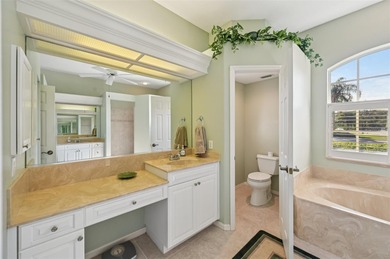 Beautiful, well-maintained three-bedroom, two-bath pool home is on The Venice Golf and Country Club in Florida - for sale on GolfHomes.com, golf home, golf lot