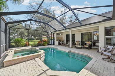 Beautiful, well-maintained three-bedroom, two-bath pool home is on The Venice Golf and Country Club in Florida - for sale on GolfHomes.com, golf home, golf lot