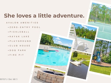 Coastal style meets everyday ease at 1728 Culdees Lane in Avalon on Lennon Hills Golf Course in North Carolina - for sale on GolfHomes.com, golf home, golf lot