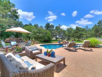 Welcome to this stately 5-bedroom, 5-bathroom custom-built home on Gaillardia Country Club in Oklahoma - for sale on GolfHomes.com, golf home, golf lot