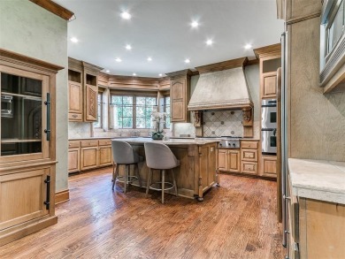 Welcome to this stately 5-bedroom, 5-bathroom custom-built home on Gaillardia Country Club in Oklahoma - for sale on GolfHomes.com, golf home, golf lot