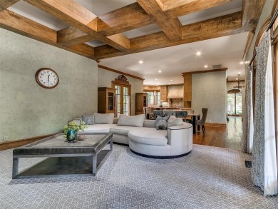 Welcome to this stately 5-bedroom, 5-bathroom custom-built home on Gaillardia Country Club in Oklahoma - for sale on GolfHomes.com, golf home, golf lot