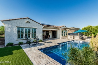 Enjoy stunning mountain  park views from the backyard in this on Verrado Golf Club - Victory in Arizona - for sale on GolfHomes.com, golf home, golf lot