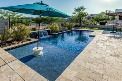 Enjoy stunning mountain  park views from the backyard in this on Verrado Golf Club - Victory in Arizona - for sale on GolfHomes.com, golf home, golf lot