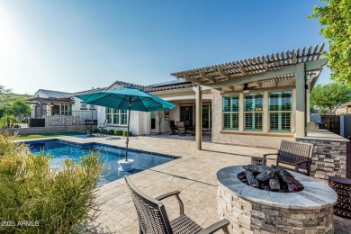 Enjoy stunning mountain  park views from the backyard in this on Verrado Golf Club - Victory in Arizona - for sale on GolfHomes.com, golf home, golf lot