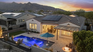 Enjoy stunning mountain  park views from the backyard in this on Verrado Golf Club - Victory in Arizona - for sale on GolfHomes.com, golf home, golf lot