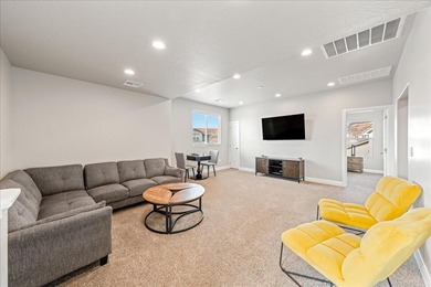 Zoned for nightly rental, this home in Paseos at Sienna Hills is on Coral Canyon Golf Course in Utah - for sale on GolfHomes.com, golf home, golf lot