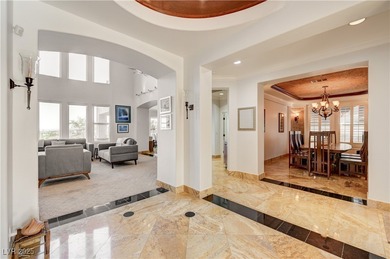 VIEWS! VIEWS! VIEWS! This luxurious home in guard gated on Rio Secco Golf Club in Nevada - for sale on GolfHomes.com, golf home, golf lot