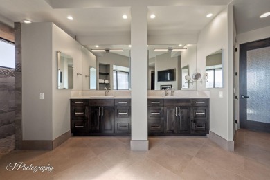 This exceptional home is a masterpiece of superior craftsmanship on Entrada at Snow Canyon in Utah - for sale on GolfHomes.com, golf home, golf lot