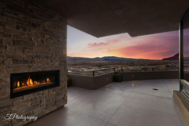 This exceptional home is a masterpiece of superior craftsmanship on Entrada at Snow Canyon in Utah - for sale on GolfHomes.com, golf home, golf lot