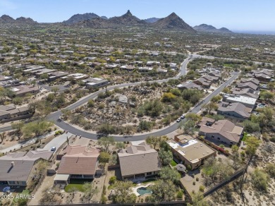 Tucked in the heart of northeast Scottsdale this beautiful home on Troon North Golf Club  in Arizona - for sale on GolfHomes.com, golf home, golf lot