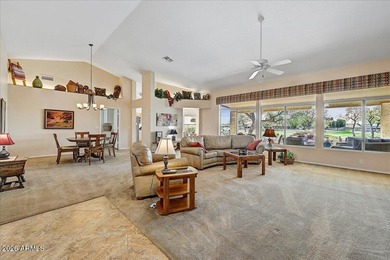 Situated on a prime golf course lot, this stunning 3-bedroom on Westbrook Village / Vista Golf Course in Arizona - for sale on GolfHomes.com, golf home, golf lot