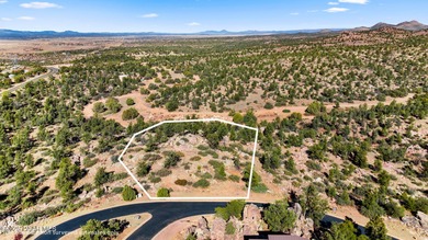 Nestled high on a knoll, this stunning homesite offers on Talking Rock Golf Club in Arizona - for sale on GolfHomes.com, golf home, golf lot