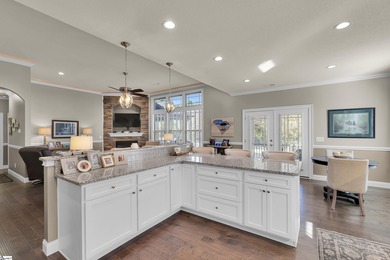 Built in 2019, this beautifully maintained craftsman-style home on Woodfin Ridge Golf Club in South Carolina - for sale on GolfHomes.com, golf home, golf lot