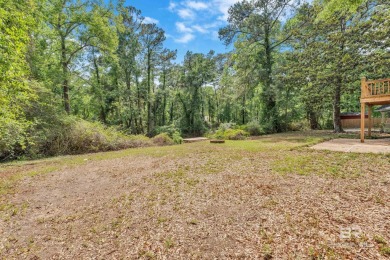 Experience exceptional Creekside living with this 4-bedroom, 2 on Lake Forest Yacht and Country Club in Alabama - for sale on GolfHomes.com, golf home, golf lot