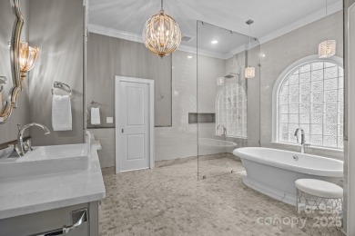 Experience refined living in this exquisite estate nestled on Old North State Club at Uwharrie Point Golf community in North Carolina - for sale on GolfHomes.com, golf home, golf lot