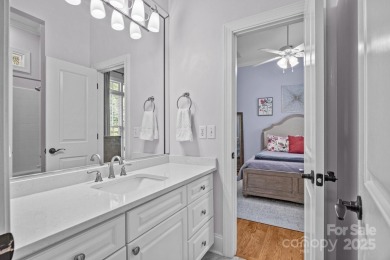 Experience refined living in this exquisite estate nestled on Old North State Club at Uwharrie Point Golf community in North Carolina - for sale on GolfHomes.com, golf home, golf lot