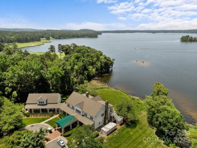 Experience refined living in this exquisite estate nestled on Old North State Club at Uwharrie Point Golf community in North Carolina - for sale on GolfHomes.com, golf home, golf lot