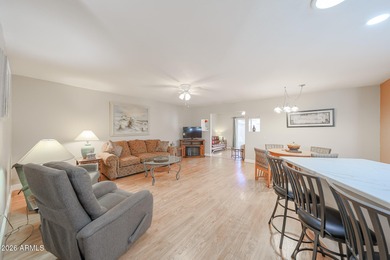 Light Bright furnished PUD in great location. Walking distance on Stardust Golf Course in Arizona - for sale on GolfHomes.com, golf home, golf lot