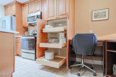 Light Bright furnished PUD in great location. Walking distance on Stardust Golf Course in Arizona - for sale on GolfHomes.com, golf home, golf lot