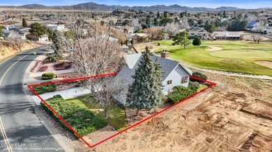 This home is priced to sell! Golf course lot situated on the on Prescott Golf and Country Club in Arizona - for sale on GolfHomes.com, golf home, golf lot