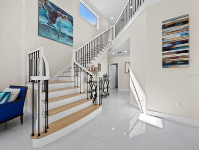 Elegant 5BR/5BA home in the gated community of Corey's Landing on Longboat Key Golf Club Resort in Florida - for sale on GolfHomes.com, golf home, golf lot