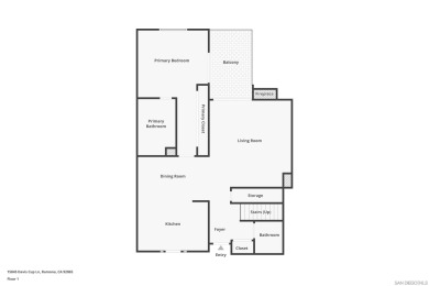 Private and quiet end-unit with a functional floor plan on San Vicente Inn and Golf Club in California - for sale on GolfHomes.com, golf home, golf lot