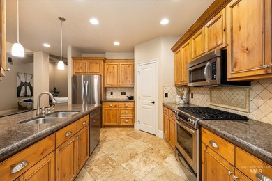 OPEN Sat. 3/21 from 11-1. Luxury single-level home on the golf on BanBury Golf Club in Idaho - for sale on GolfHomes.com, golf home, golf lot