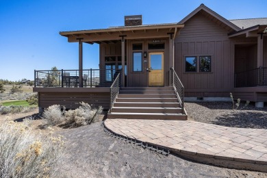 Beautiful four-bedroom cabin with contemporary finishes and a on Brasada Canyons Golf Course in Oregon - for sale on GolfHomes.com, golf home, golf lot