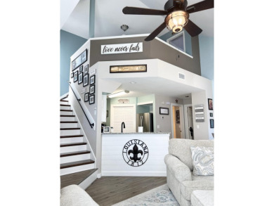 BEAUTIFUL 'beach house' townhome in the coveted Crosswinds on Fort Walton Beach Golf Course in Florida - for sale on GolfHomes.com, golf home, golf lot