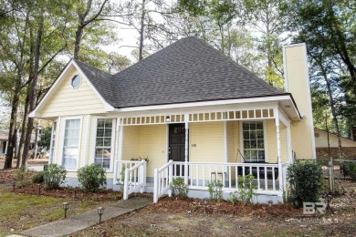 Full of southern charm, this beautiful 3-bedroom, 2-bath cottage on Lake Forest Yacht and Country Club in Alabama - for sale on GolfHomes.com, golf home, golf lot