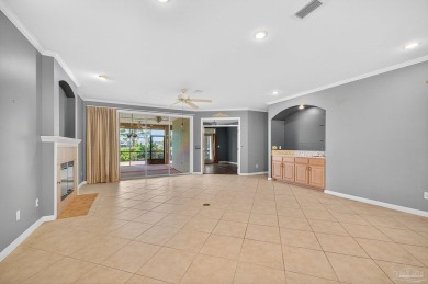 Charming Golf Course Community Home with Canal Views in Tiger on Tiger Point Golf and Country Club in Florida - for sale on GolfHomes.com, golf home, golf lot