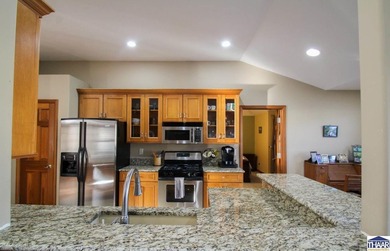 Welcome to this beautifully maintained 3-bedroom, 2-bath ranch on Idle Creek Golf Course in Indiana - for sale on GolfHomes.com, golf home, golf lot