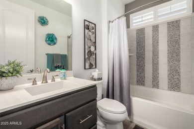 This exceptional & well-maintained home is situation on premium on Tuscany Falls At Pebble Creek in Arizona - for sale on GolfHomes.com, golf home, golf lot