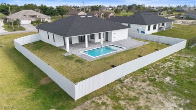 Your next home in this charming house for sale! Newly built pool on Burnt Store Golf Club in Florida - for sale on GolfHomes.com, golf home, golf lot