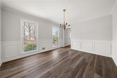 Updated: New Flooring, Newly Painted  Move-In Ready 3-Sides on Brookstone Golf and Country Club in Georgia - for sale on GolfHomes.com, golf home, golf lot