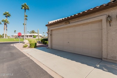 Location!  Lovely end unit with view of golf course and minutes on Fountain of the Sun Country Club in Arizona - for sale on GolfHomes.com, golf home, golf lot